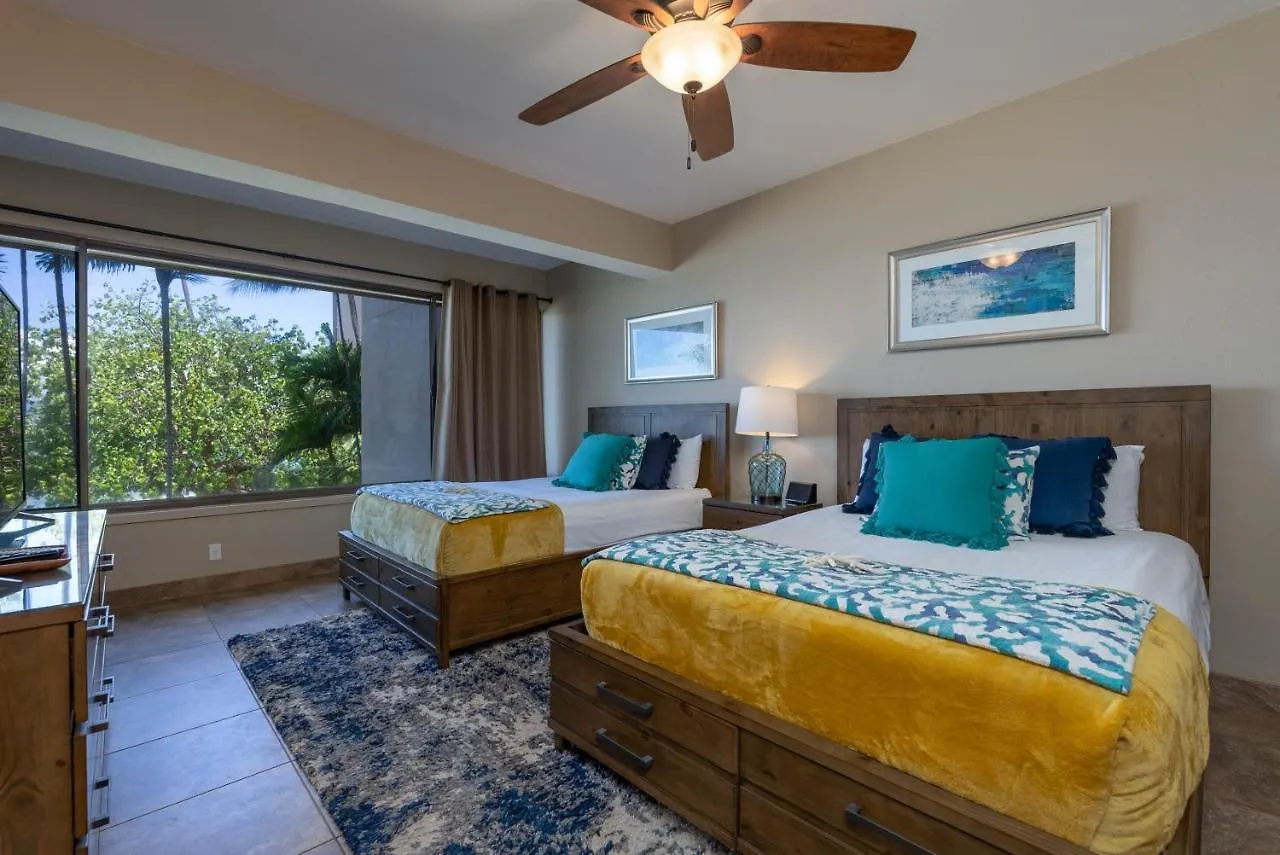 Апартаменты Sands Of 315 2bd 2ba Oceanfront Кахана