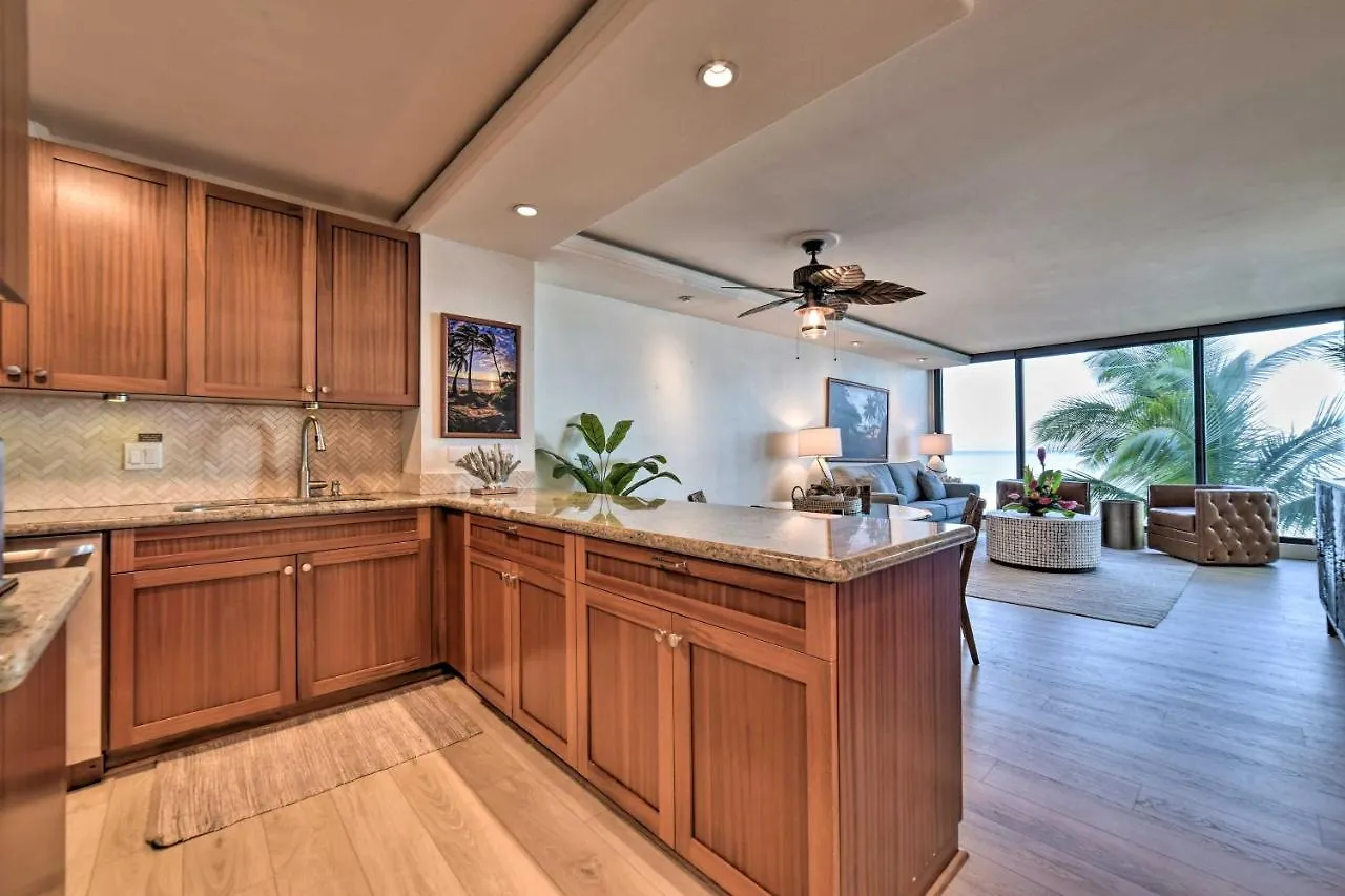 Oceanfront Kaanapali Oasis With Pool! Daire *