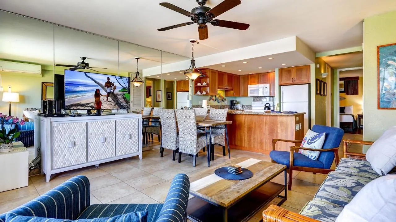 公寓式酒店 Papakea K303 2bed/2bath Stunning Ocean & Pool Views 拉海纳