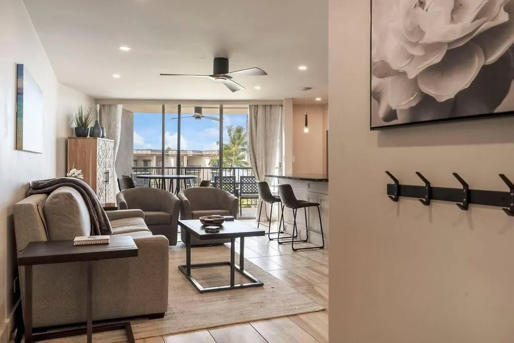 Hale Ono Loa 403- Top Floor, Ocean View, & Complete Modern Remodel Apartman Kahana