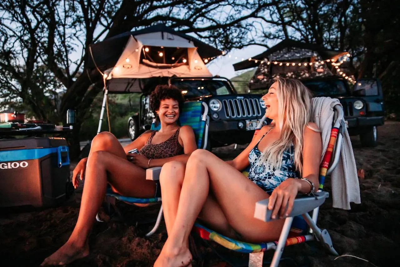 Luxury tent Zazu Campers Kahului