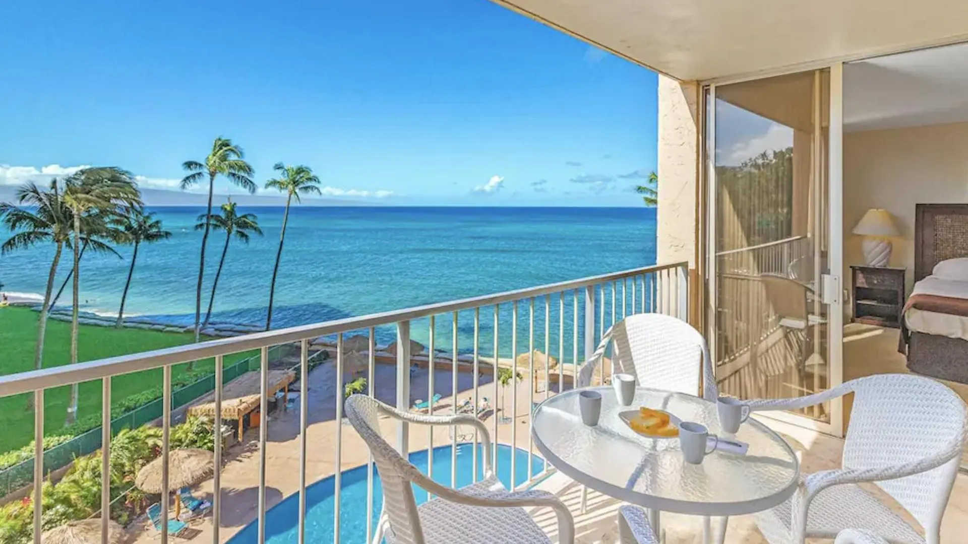 Stunning 1 Bedroom With Ocean And Island Views ~ Sleeps 4 ~ Royal 514 * Kahana