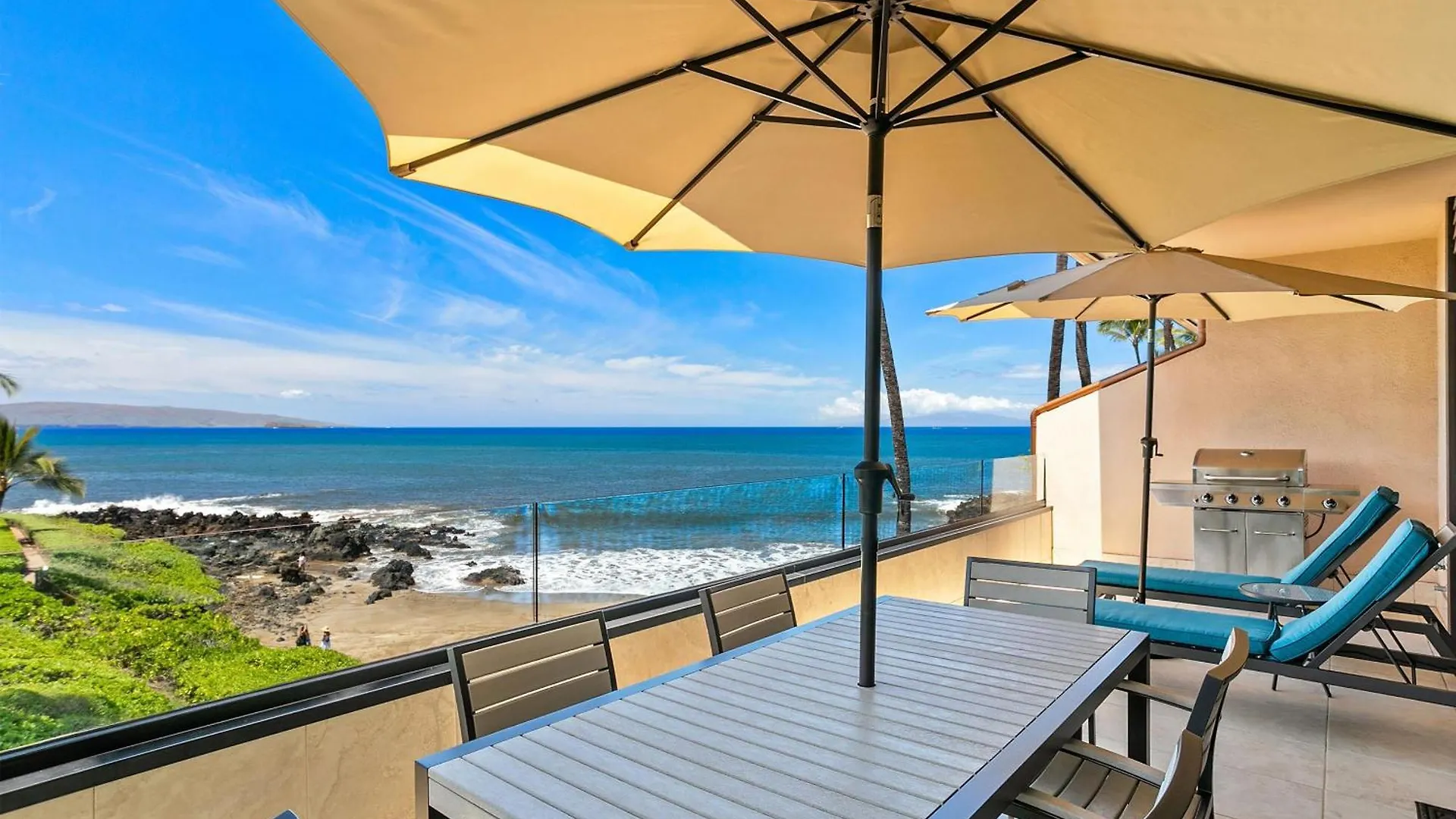 Сasa de vacaciones Makena Surf G-201 - End Unit, Panoramic Views, Ac! Wailea (Maui)