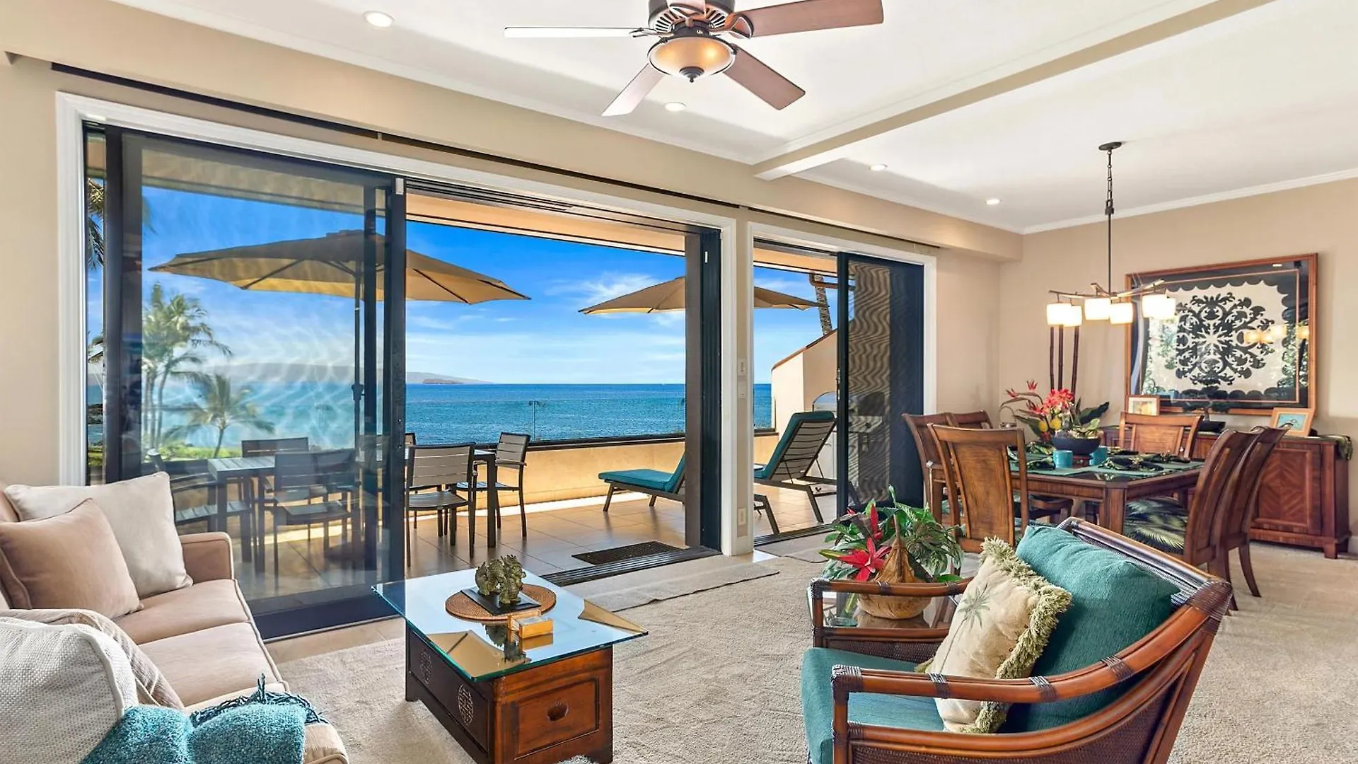 Сasa de vacaciones Makena Surf G-201 - End Unit, Panoramic Views, Ac!