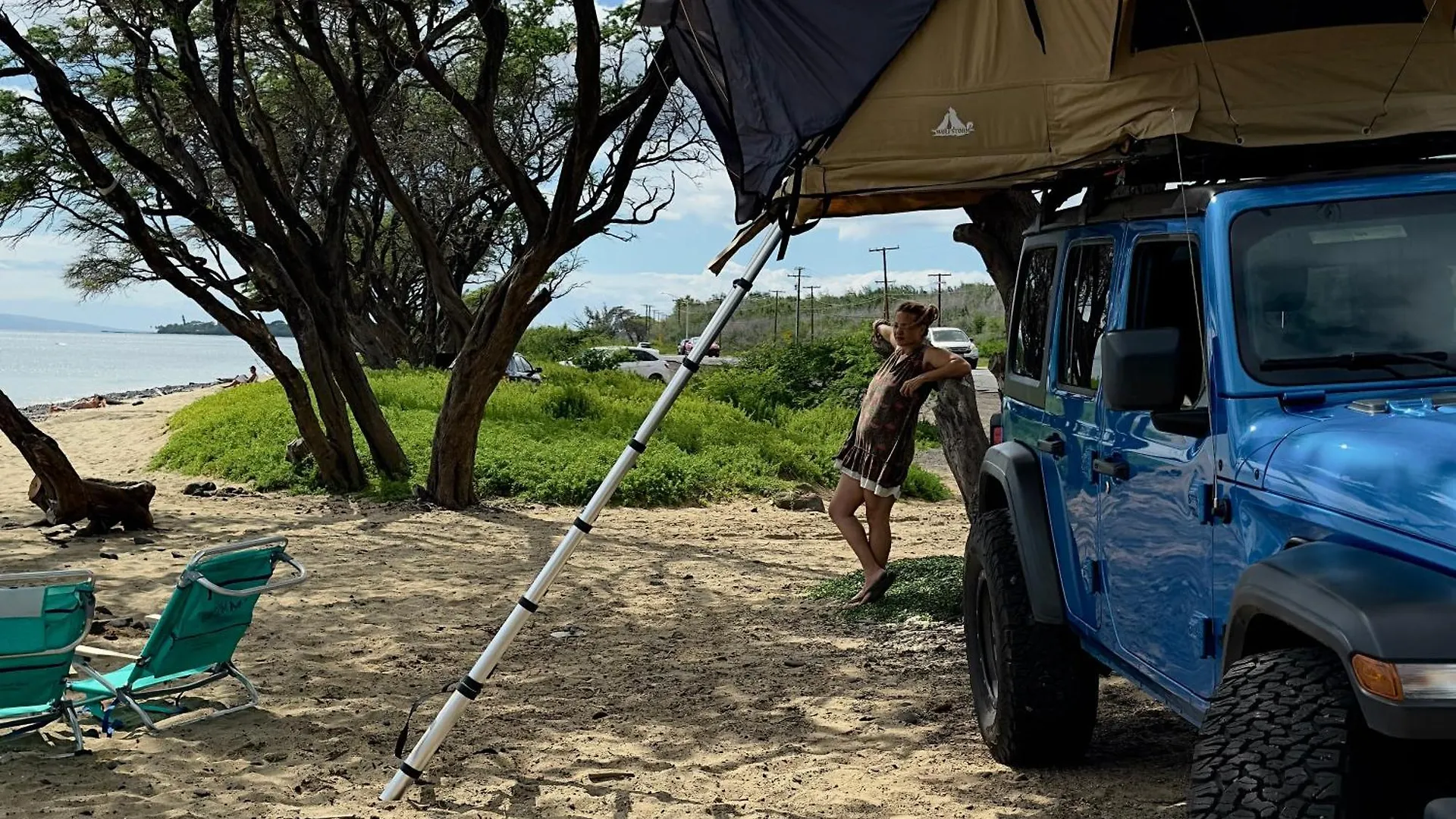 Embark On A Journey Through Maui With Aloha Glamp's Jeep And Rooftop Tent Allows To Discover Diverse Campgrounds, Unveiling The Island's Beauty From Unique Perspectives Each Day Apartment *