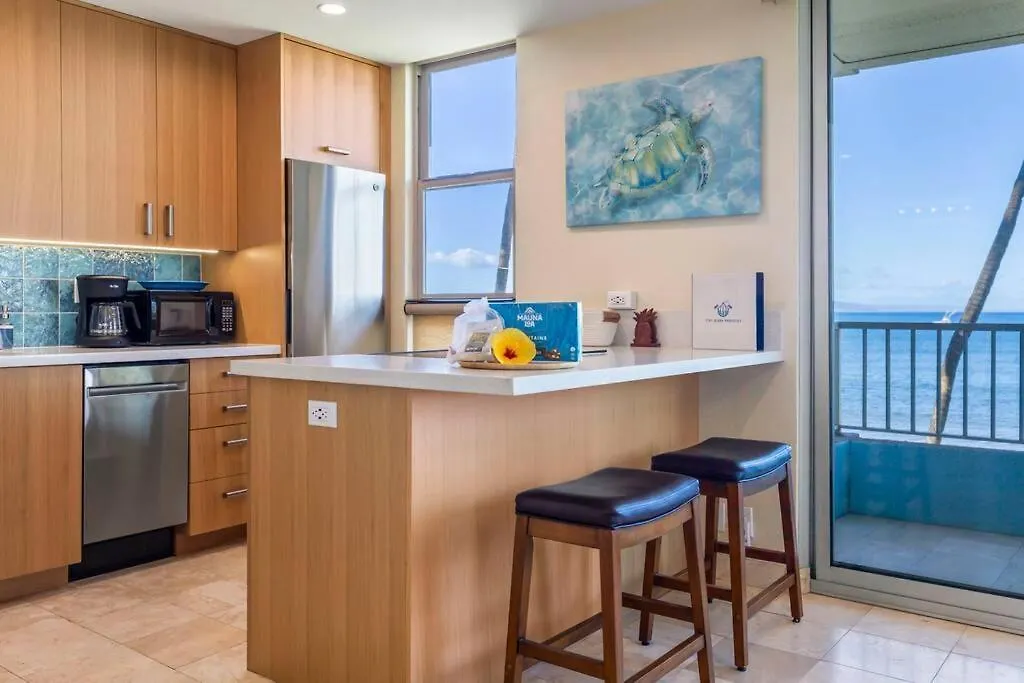 Nani Kai Hale 209- Remodeled Prime Oceanfront 1 Bedroom Gem