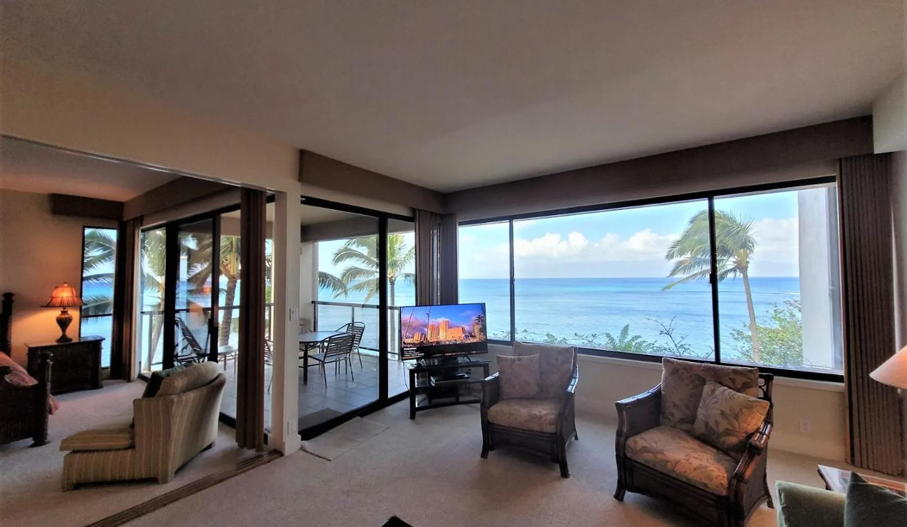 Ocean Front Remodeled Corner Unit W/ Ac - Sk234 Holiday home Kahana