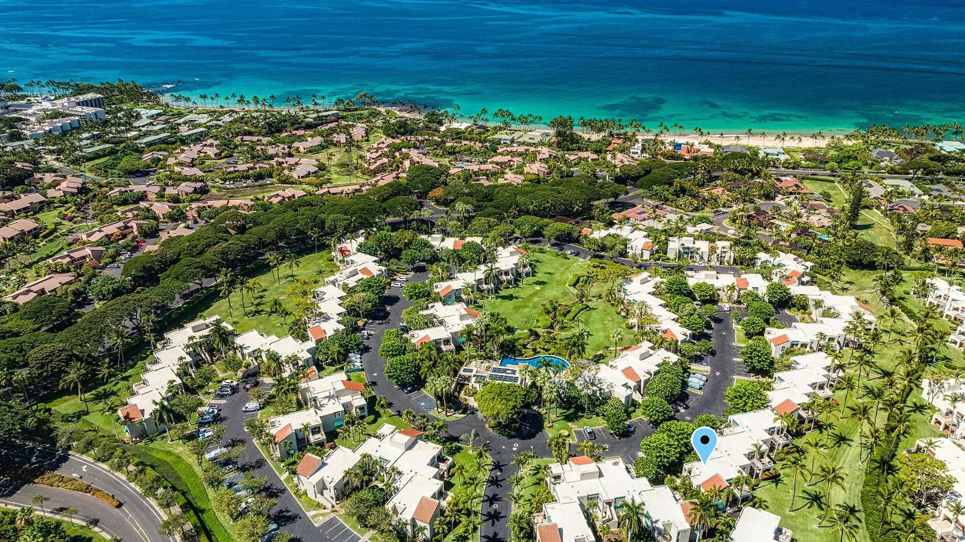 New! Palms 702 - Romantic Retreat - Split Ac In Bedroom - Open-air Living Area Holiday home Wailea (Maui)
