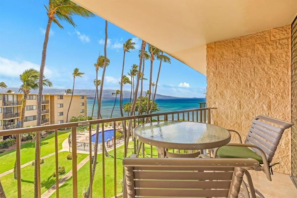 Kanai A Nalu 408 — Floor Oceanfront 펜션 Wailuku