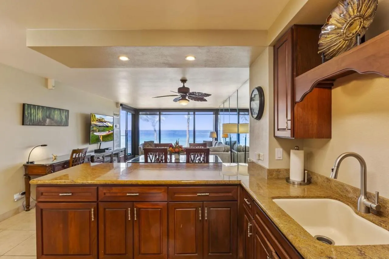 아파트 Ocean Front Gorgeous Views Kahana
