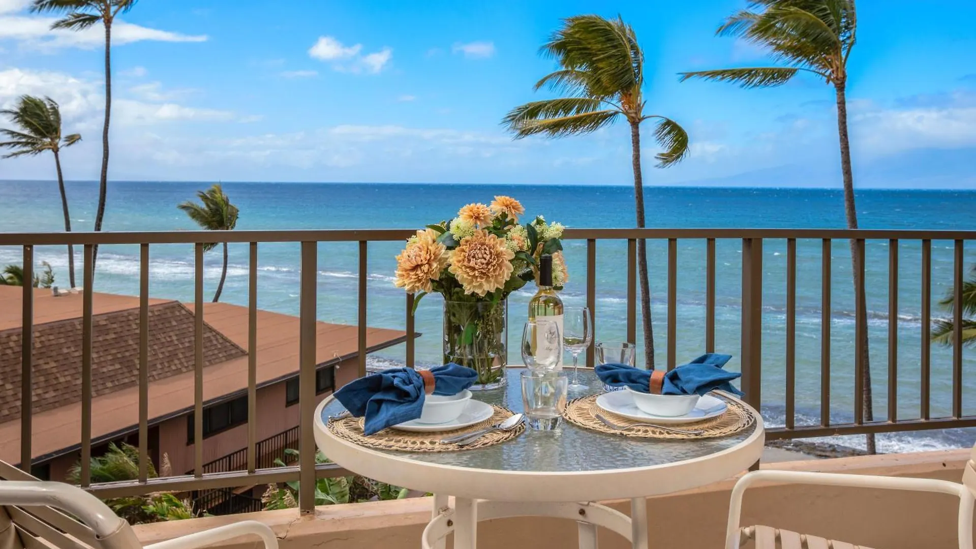 Apartment Kbm Free Car Paki Maui Pm-409 Stunning Ocean Front Penthouse *