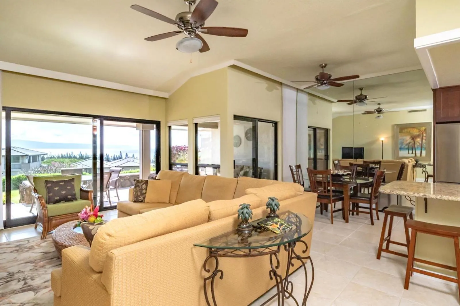 Kbm Free Car Golf Ocean View 2-bedroom Recently Remodeled Kgv-21p2 شقة