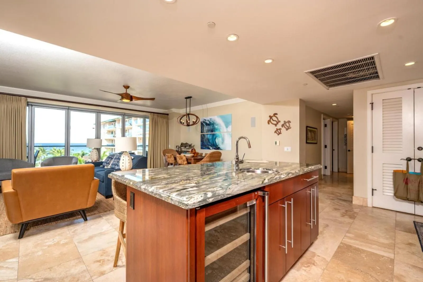 Kbm Resorts Free Car Honua Kai Hokulani Ocean View 3-Bedroom Condo Beautifully Upgraded Hkh-529 * Kaanapali