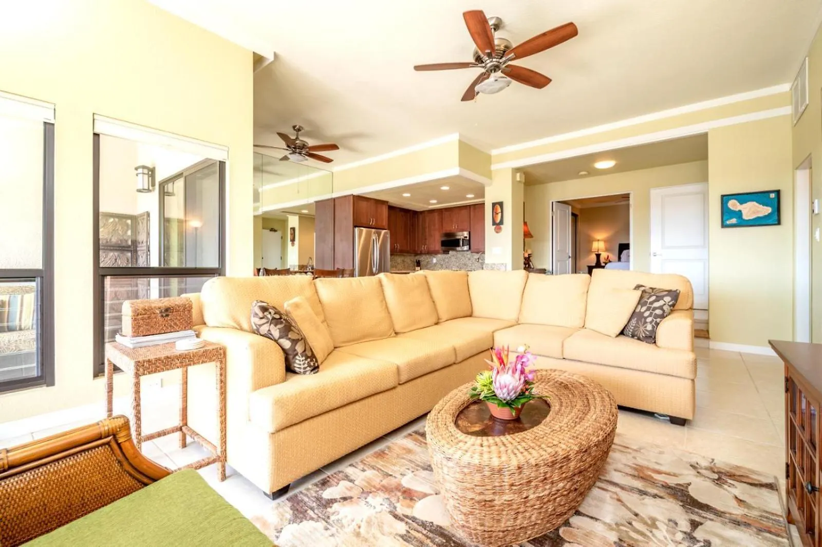 Kbm Free Car Golf Ocean View 2-bedroom Recently Remodeled Kgv-21p2 كابالوا