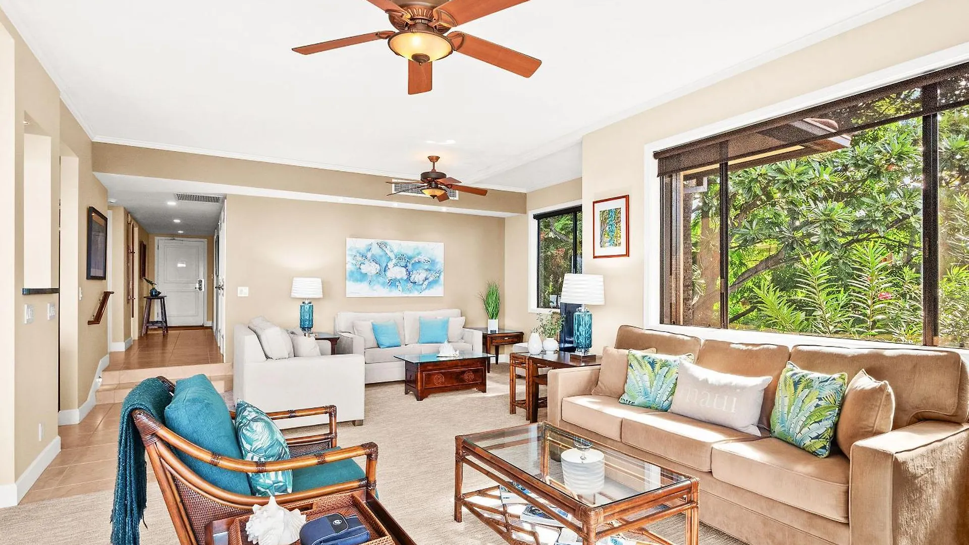 Makena Surf G-201 - End Unit, Panoramic Views, Ac! * Wailea (Maui)