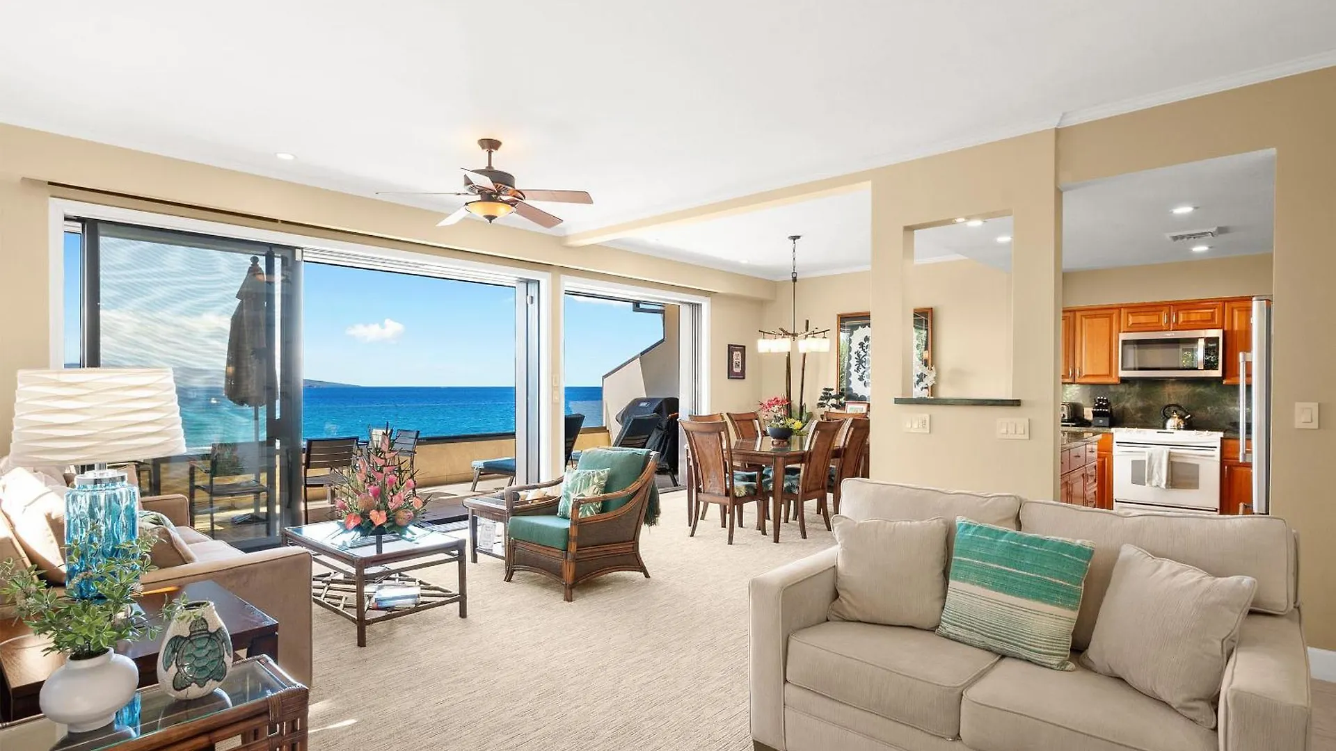 Сasa de vacaciones Makena Surf G-201 - End Unit, Panoramic Views, Ac! *