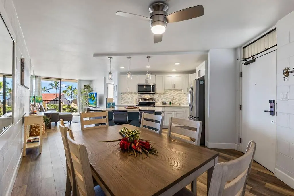 Kauhale Makai 523- Remodeled Oceanview Condo, Steps To Lägenhet Kihei