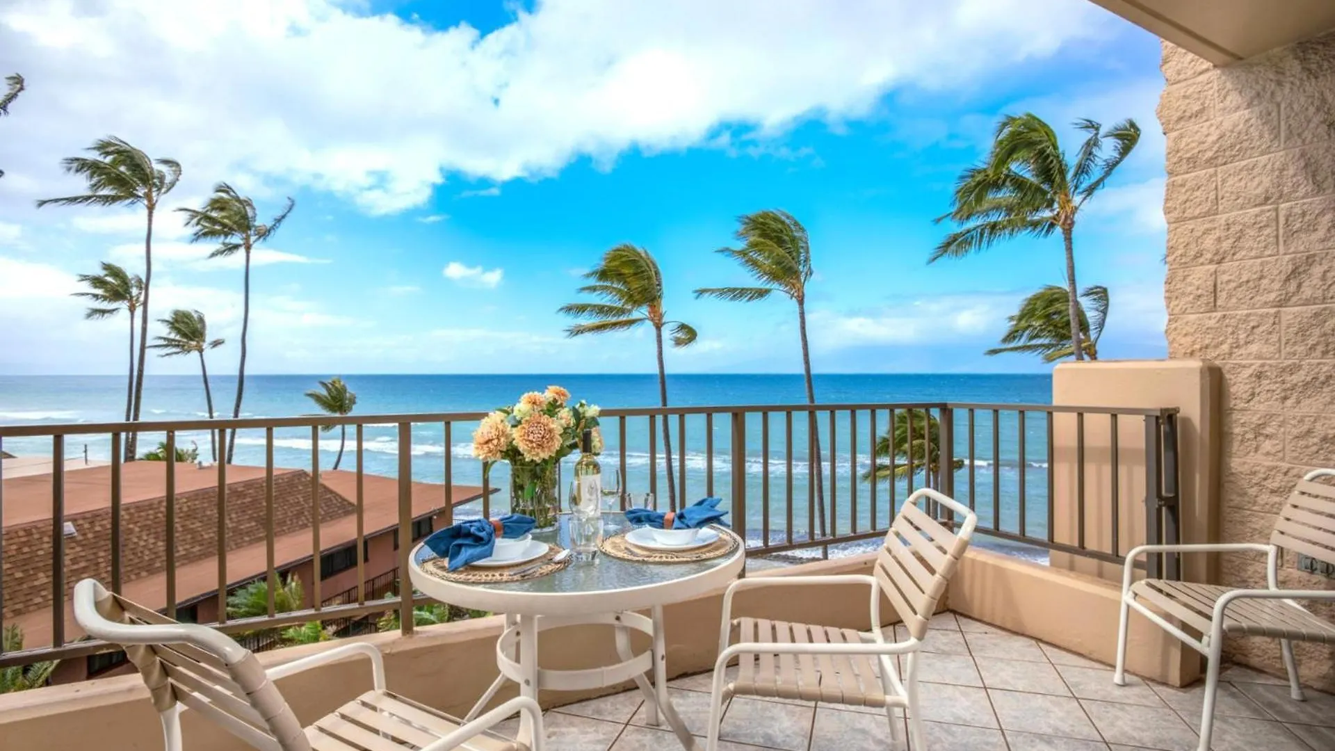 Kbm Free Car Paki Maui Pm-409 Stunning Ocean Front Penthouse Apartment Napili-Honokowai