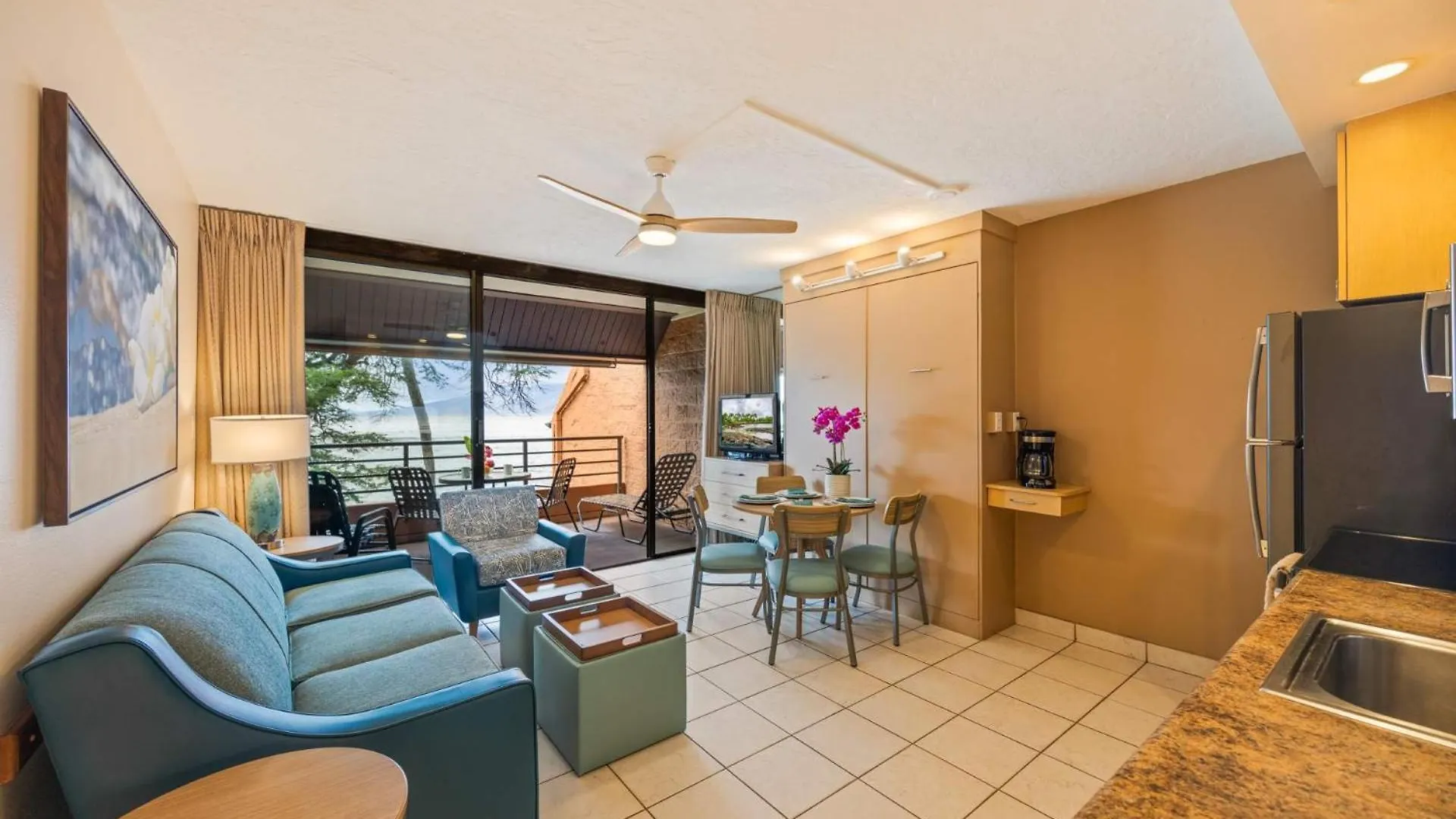 Kuleana Club #715 Oceanfront - 1 Bedroom & 1 Bathroom - 2nd Floor Holiday home