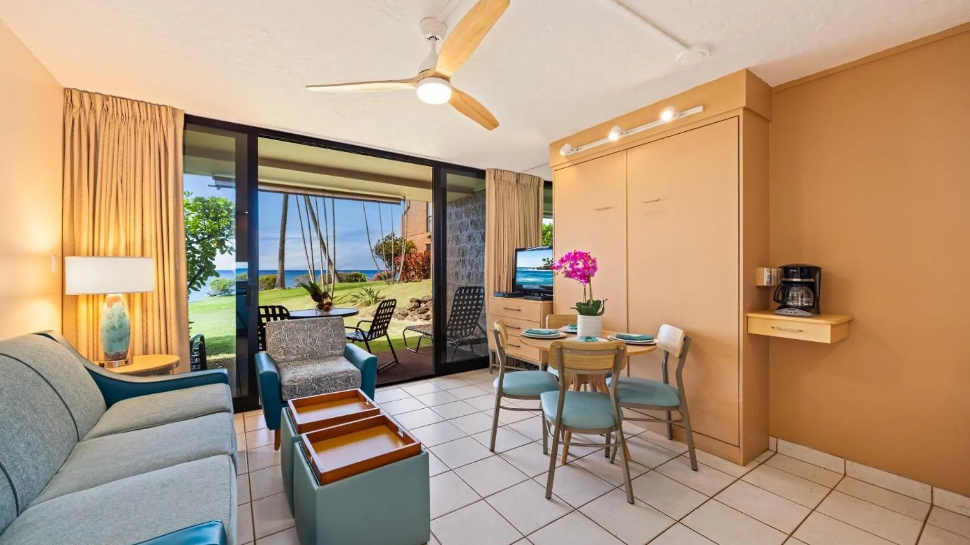 度假居 Kuleana Club #701 Oceanfront - 1 Bedroom 1 Bathroom - Ground Floor 卡哈纳