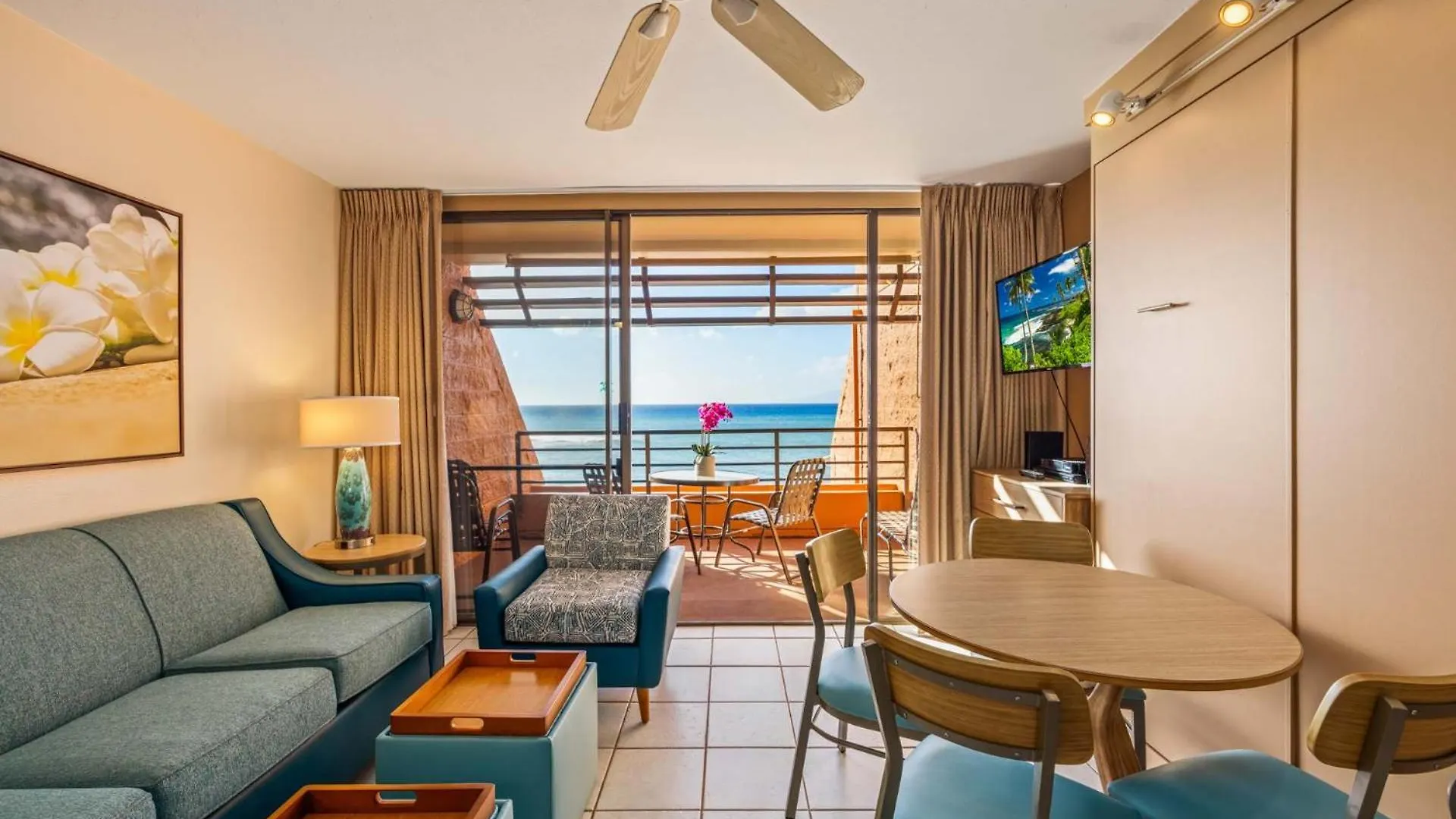 Kuleana Club #615 Oceanfront - 1 Bedroom & 1 Bathroom - Gated 2nd Fl * Kahana