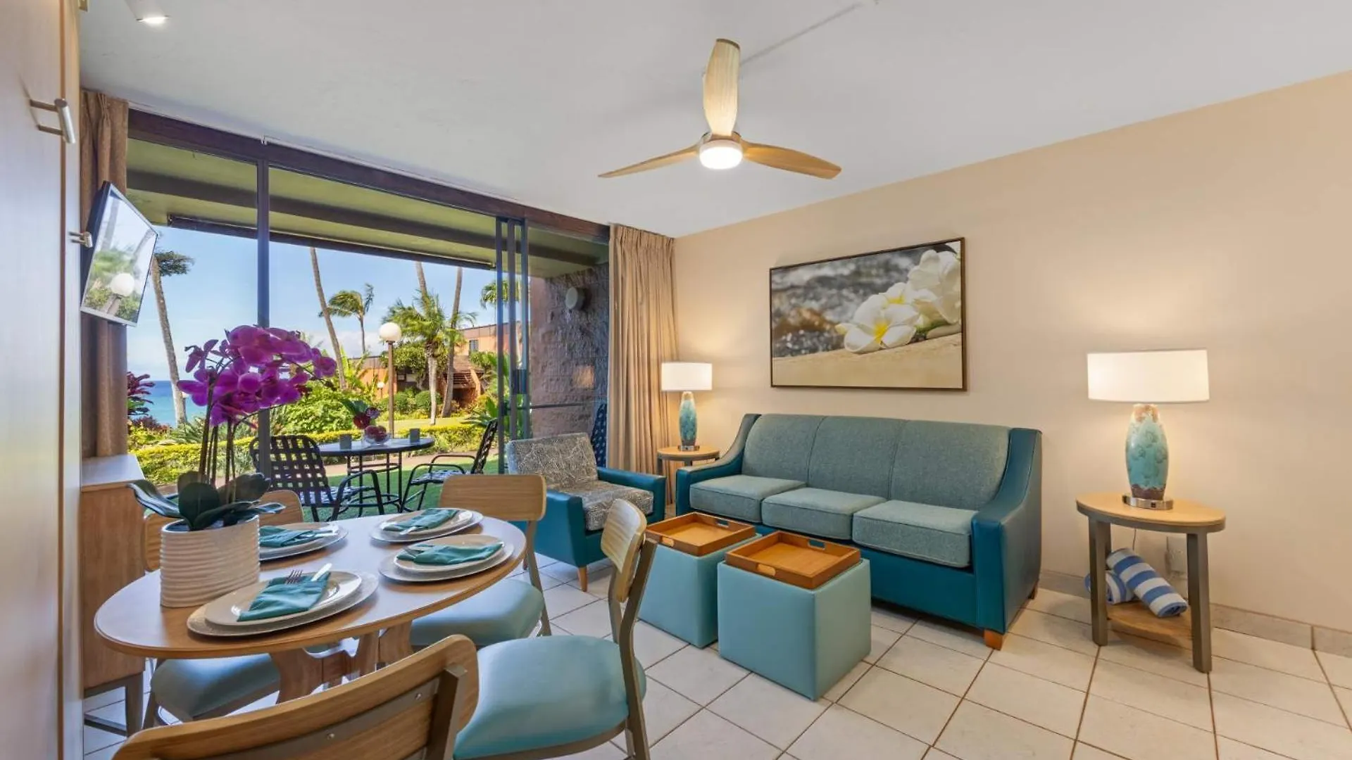 Kuleana Club #502 Ocean View - 1bedroom & 1 Bathroom - Ground Floor *