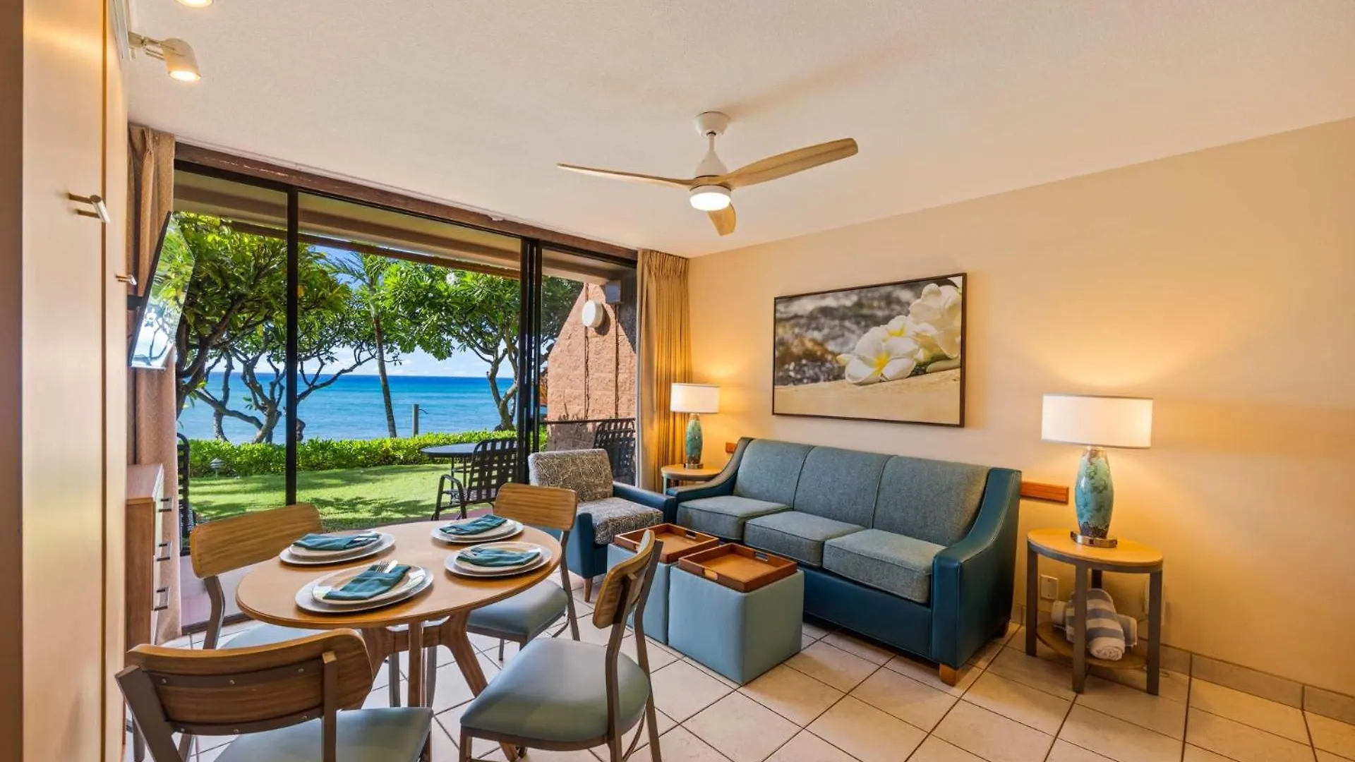 Kuleana Club #402 Oceanfront 1bedroom 1 Bathroom - Gated Kahana