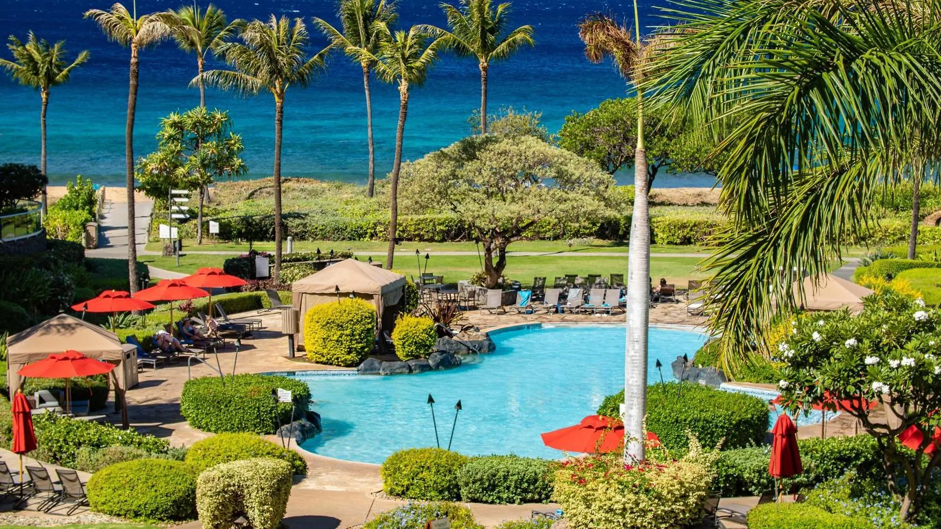Oceanfront Views Above Dukes - Wrap Around Lanai - Outdoor Kitchen Honua Kai H351 Дом отдыха Лахайна