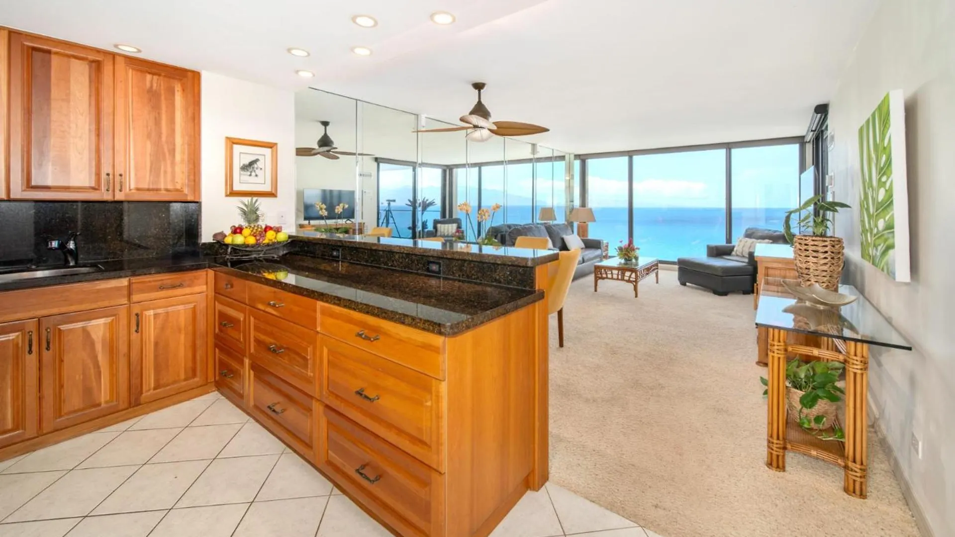 Apartment Kbm Free Car Mahana Mah-1006 Penthouse Ocean Front Watch Sunsets *