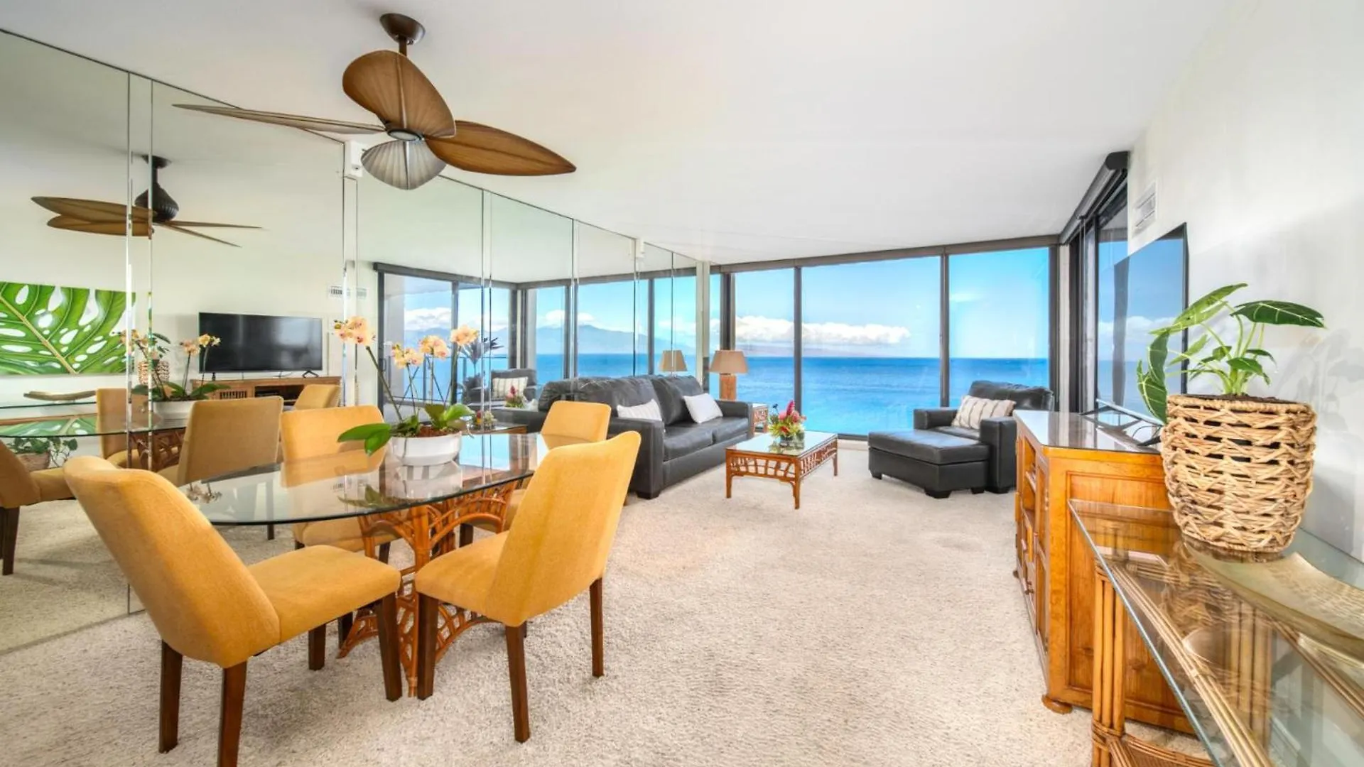 Apartment Kbm Free Car Mahana Mah-1006 Penthouse Ocean Front Watch Sunsets *