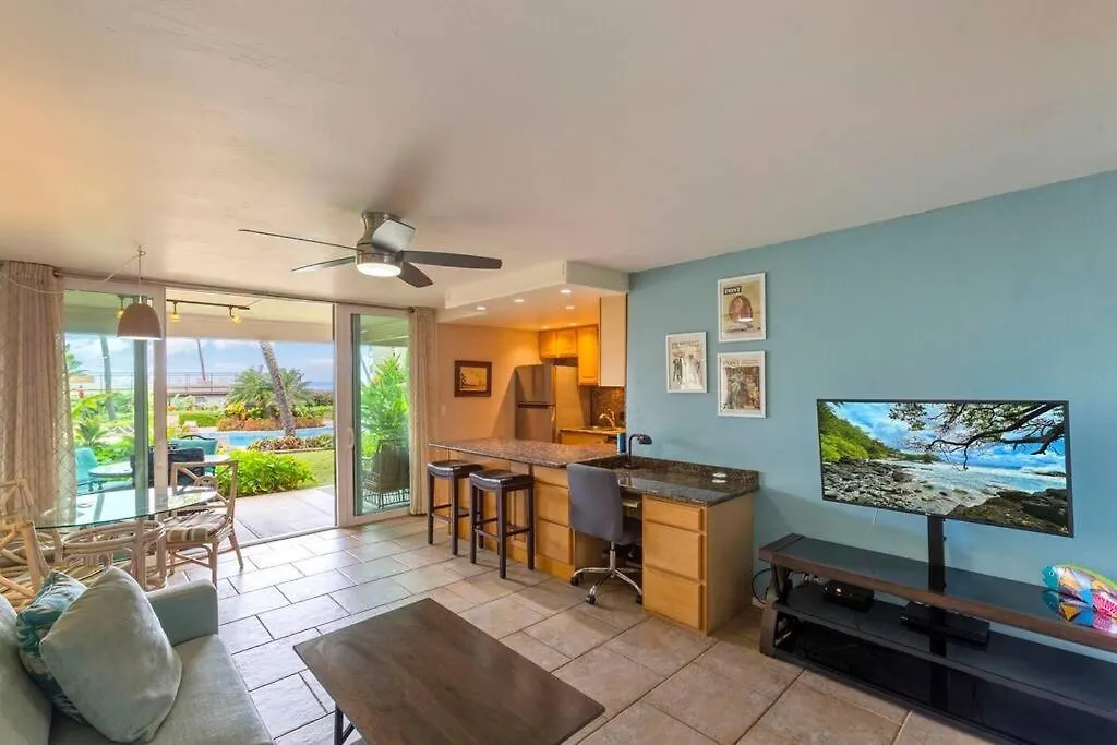 Lägenhet Hale Ono Loa 114- Ground Floor Partial Ocean View Gem Kahana