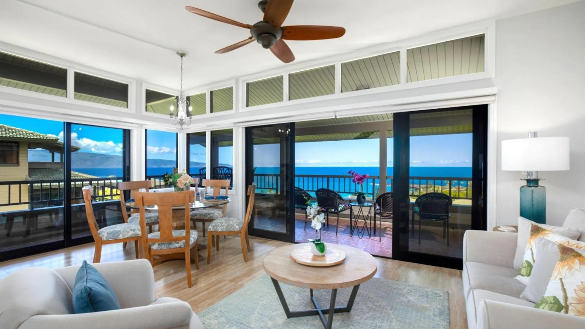 Apartment Kbm Free Car Ridge Oceanfront 2-bedroom With Expansive Lanai Breathtaking Views Krv-1622