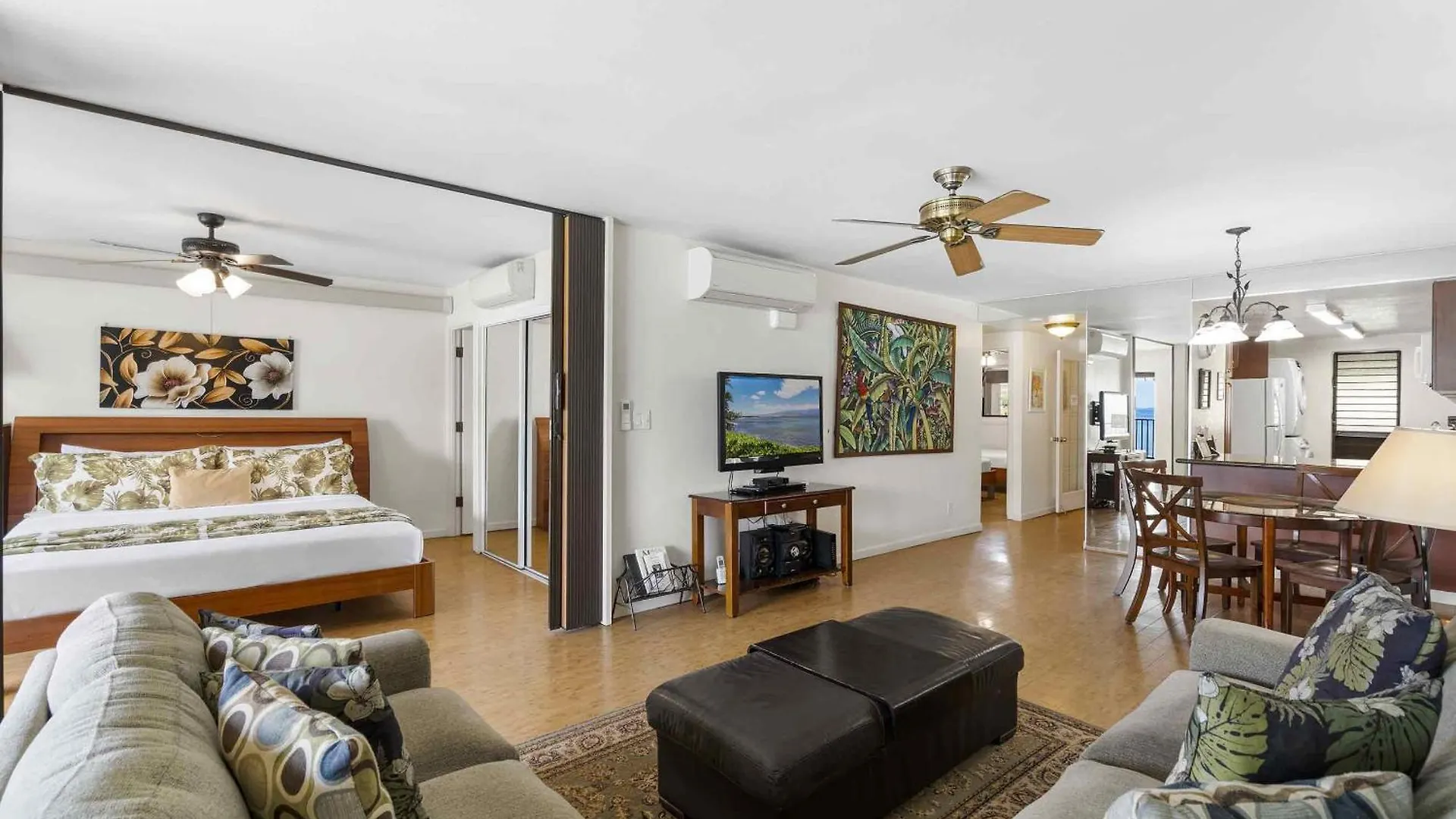Lauloa 410 - Floor, Direct Ocean Front, Stunning Renovation, Wi-fi, Split Ac