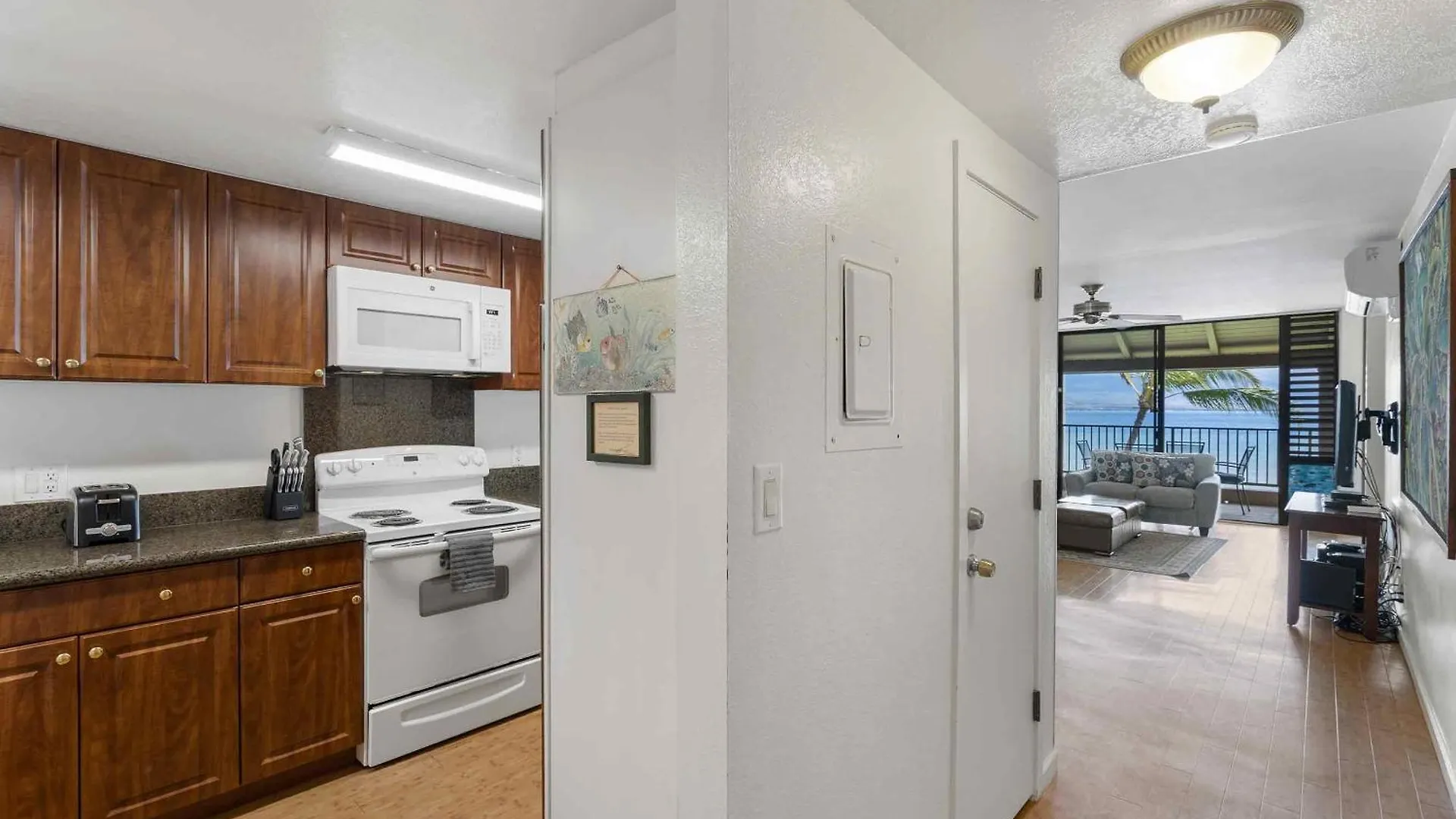Lauloa 410 - Floor, Direct Ocean Front, Stunning Renovation, Wi-fi, Split Ac Holiday home