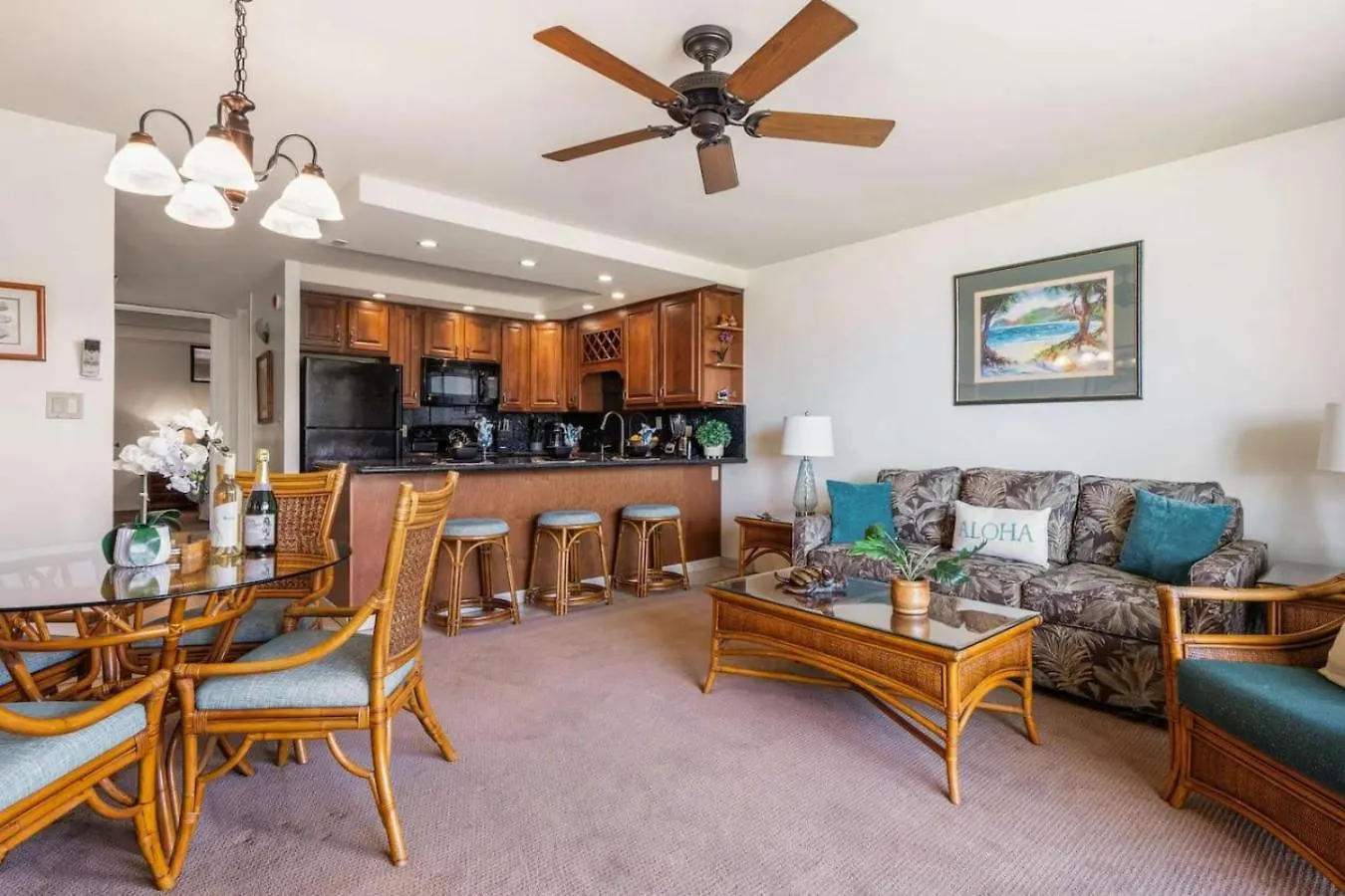 Apartmán Papakea - Beautiful Ocean Views 1 Bedroom With Ac Kahana