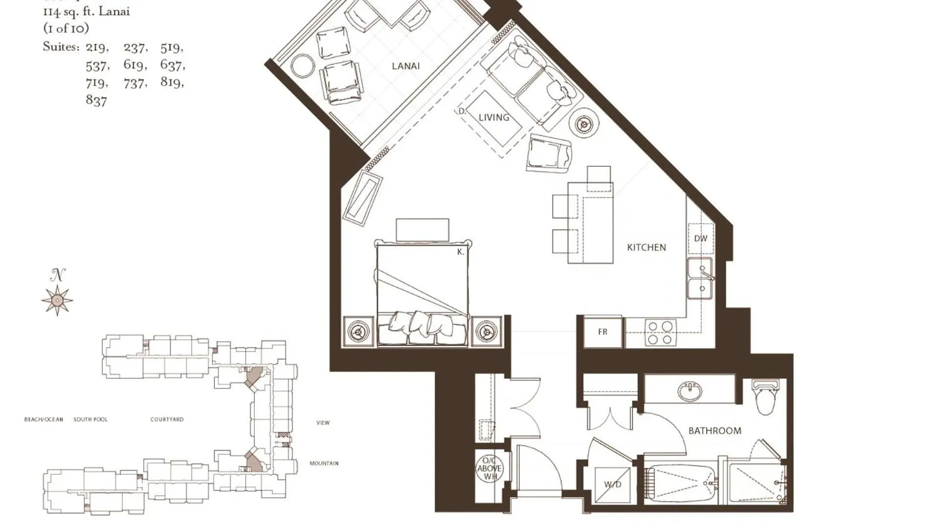 Apartament Kbm Free Car Honua Kai Hokulani Ocean View 2bedroom Hkh-537 Remodeled King Ocean View