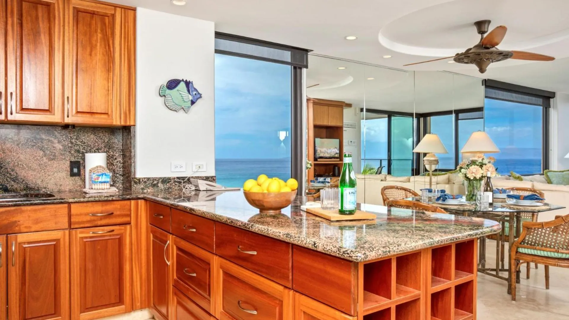 Kbm Free Car Mahana Mah-719 Stunning Ocean Front דירה