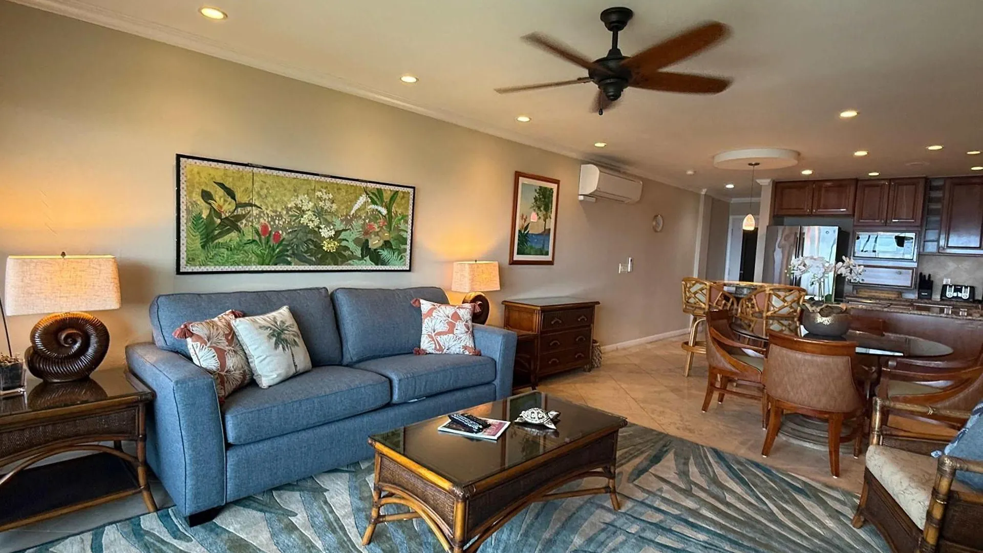 Apartment Oceanfront Spacious Retreat, Stunning Views With 2 Lanais, Ac Comfort Kahana