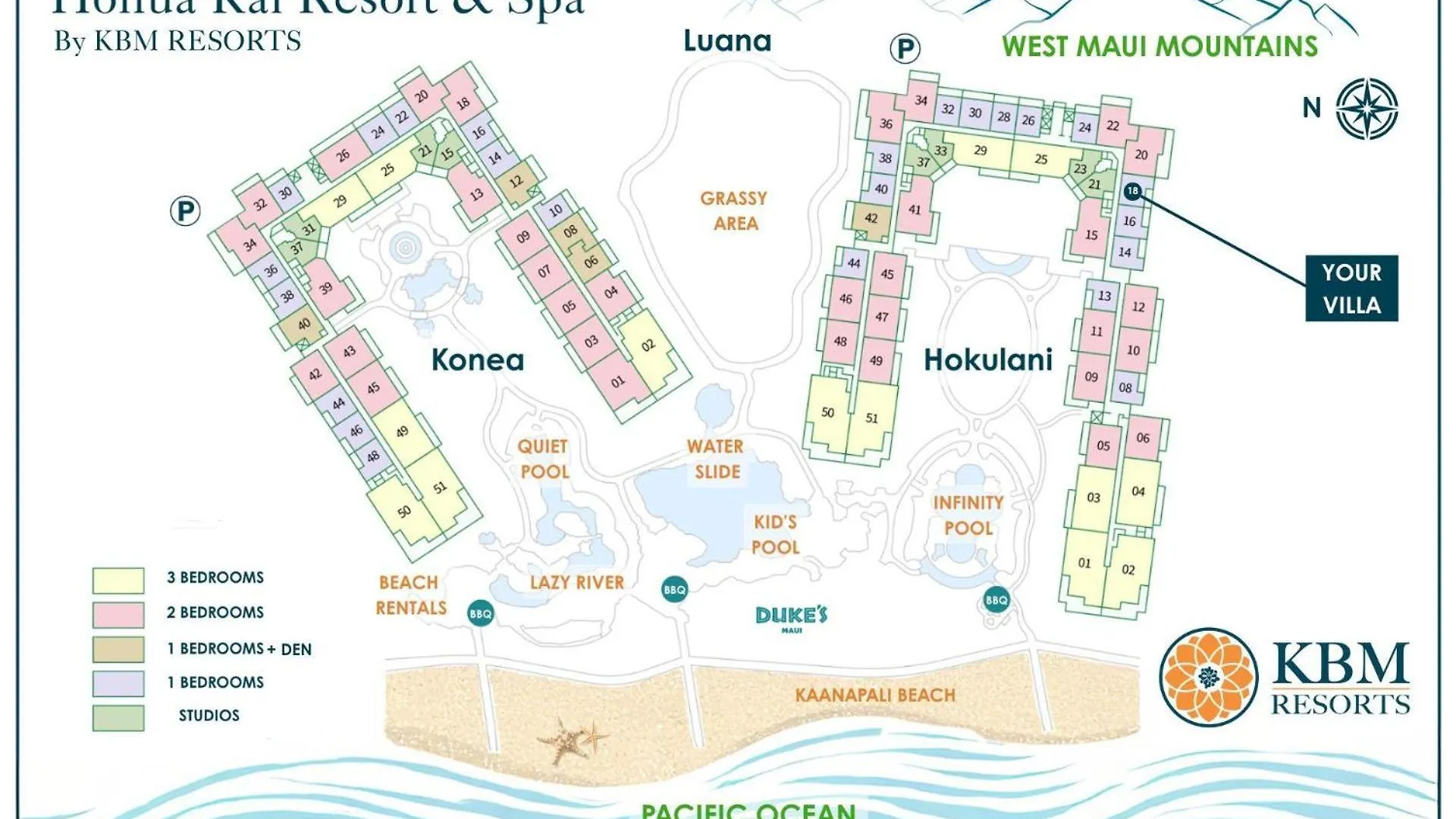 Lejlighed Kbm Resorts Free Car Honua Kai Hokulani Ocean View 1-Bedroom Condo Stunning Views Hkh-318 *