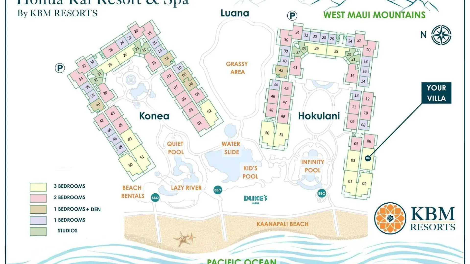 Kbm - Free Car - Honua Kai Hokulani - Oceanfront - 11-bedroom Private Bbq On Balconies Hkh-201 Hkh-203 Hkh-204 Hkh-211 * Kaanapali