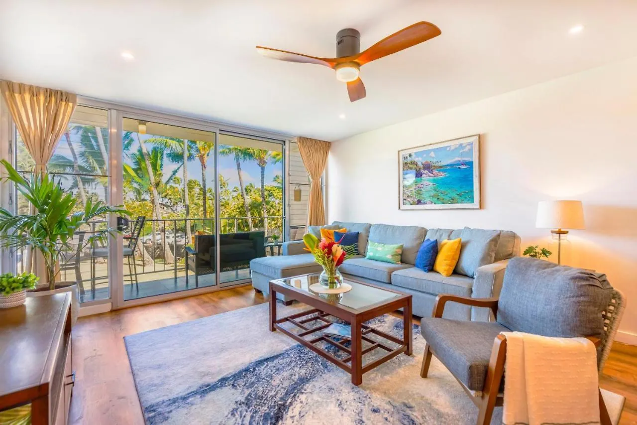 Appartement Rare Upscale Oasis - 2 Bed,2 Bath - Kuau Plaza - *