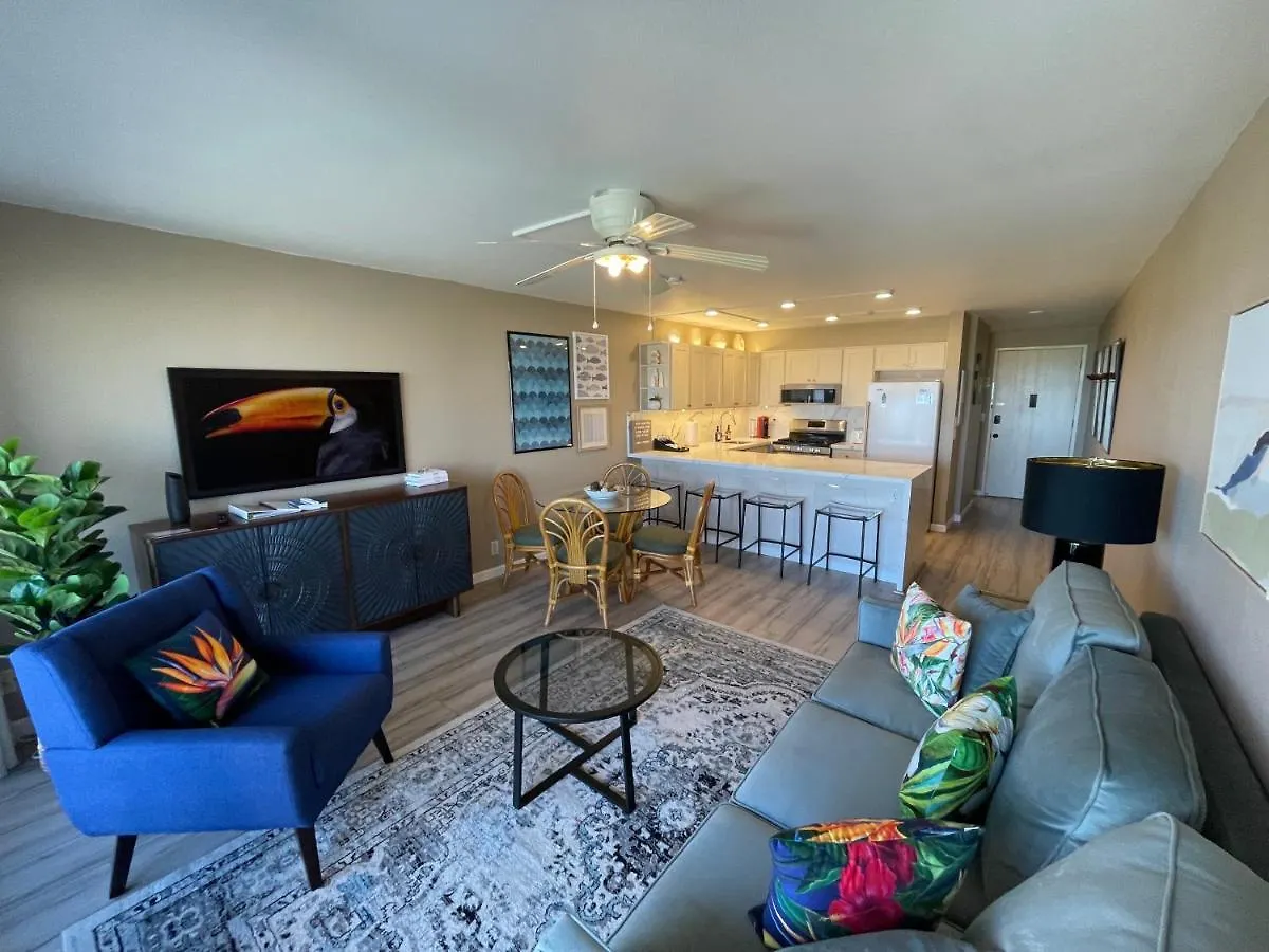Deluxe Panoramic Ocean View - Dual Ac - Renovated - Fully Equipped - Self Mgmt Free Parking Aparthotel Wailea (Maui)