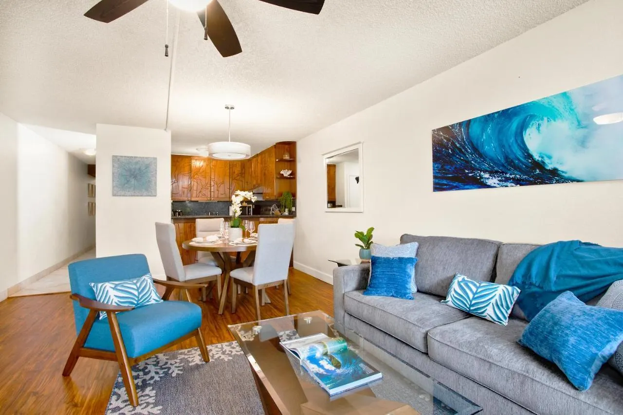 Kamaole Sands 1br 2ba, Smart Tv, Walk To & Free Parking Apartment