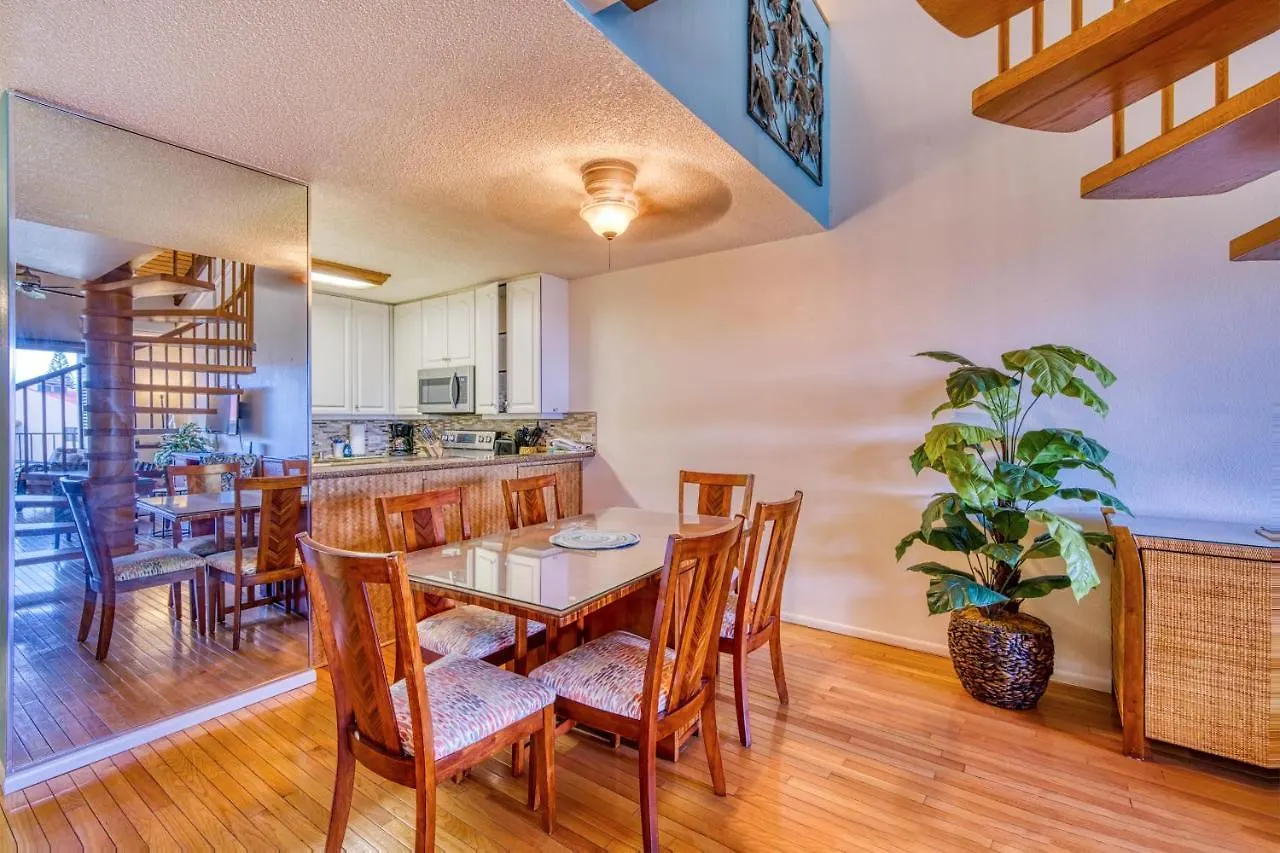 Kamaole Sands 7-406, Courtyard & Ocean Views, Ac Holiday home Wailea (Maui)
