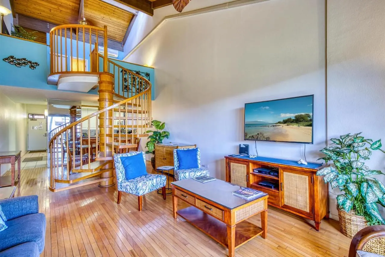 Kamaole Sands 7-406, Courtyard & Ocean Views, Ac Wailea (Maui)