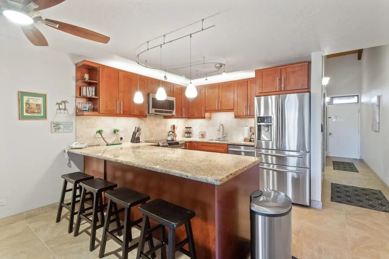 Kamaole Sands 2-406, Ocean Views, Split Ac, 2 Bdrm *