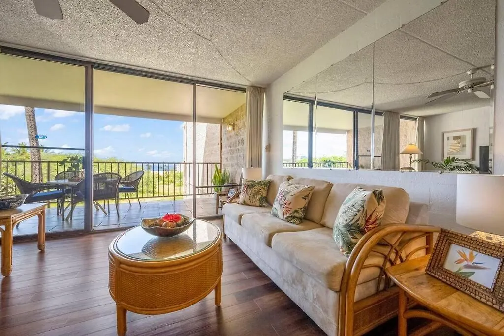 Alii Kai D207- Ocean View, Walk To Shops, Dining, And Kam I