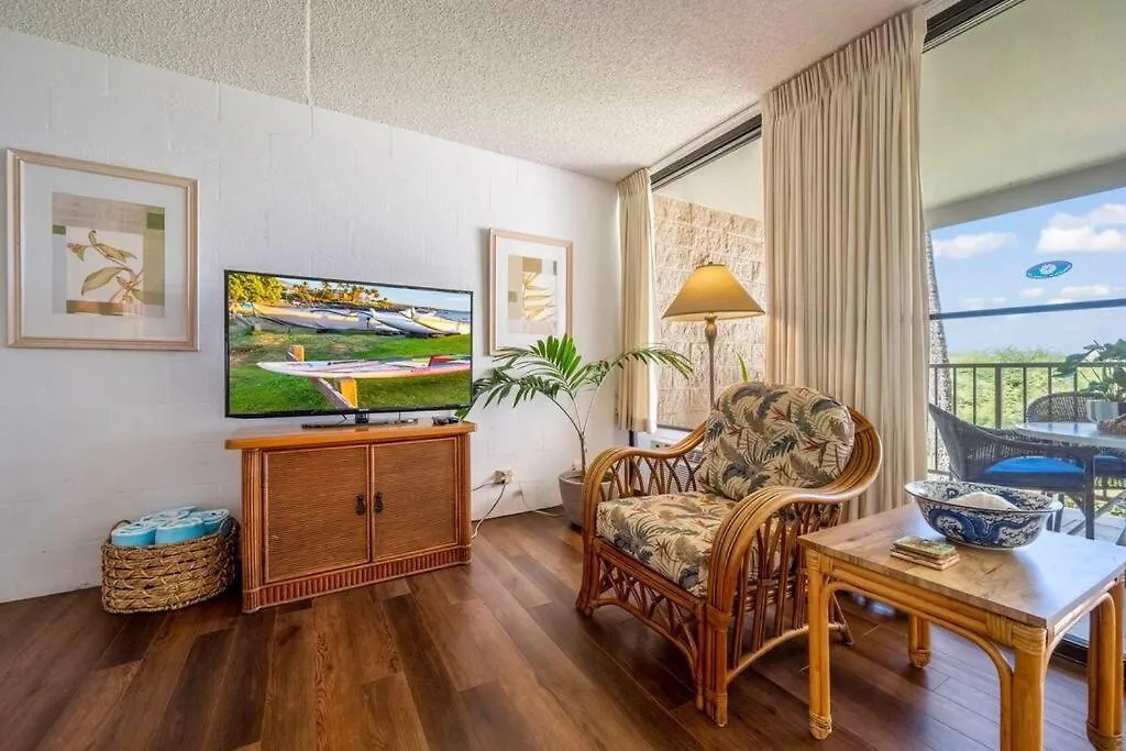 Alii Kai D207- Ocean View, Walk To Shops, Dining, And Kam I 아파트