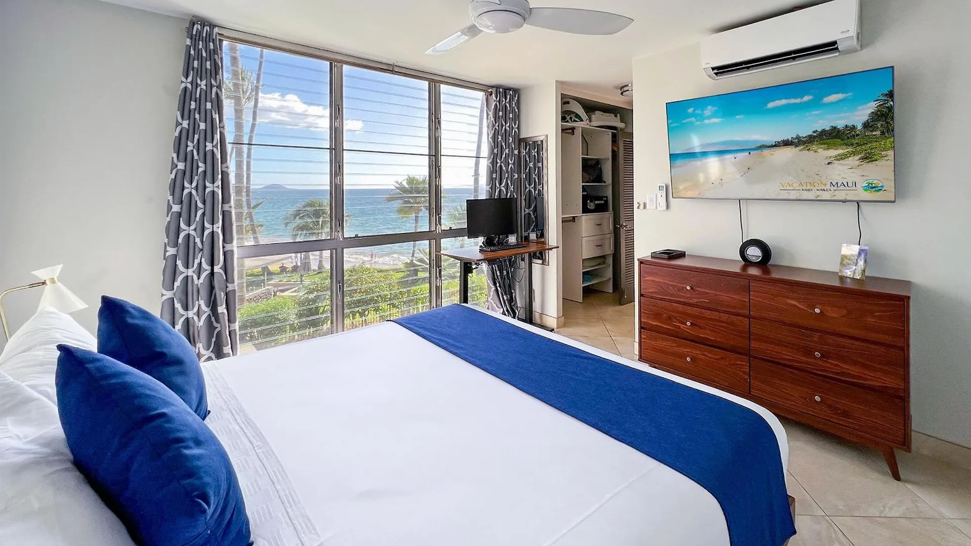 Kamaole Nalu 305, Breathtaking Ocean Views, Ac Holiday home *