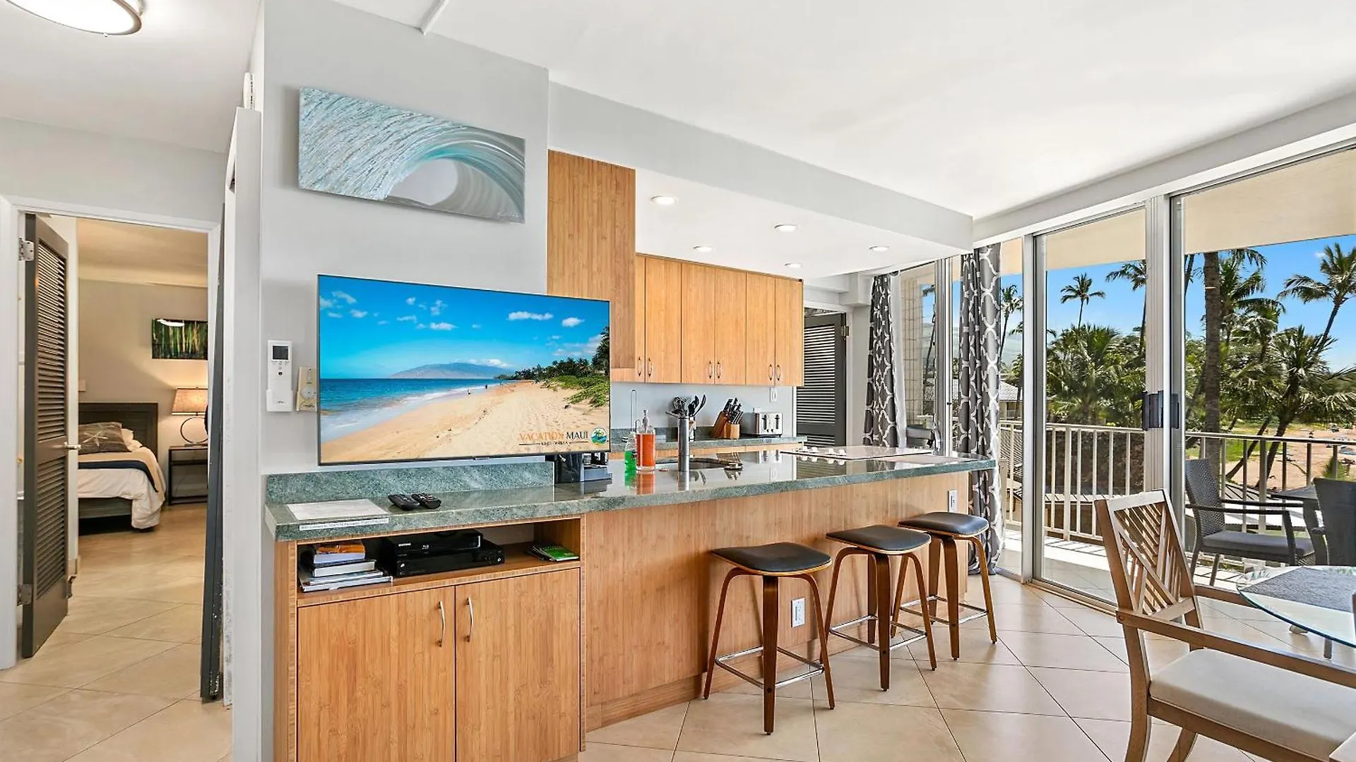 Kamaole Nalu 305, Breathtaking Ocean Views, Ac *